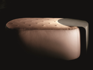 CLIP - Tufted oval fabric pouf _ Ditre Italia